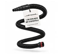 Suction Hose Suitable for Bosch GAS 18V-10 L + Tool Sleeve Can be Cut to | Vacuum cleaner hose professional cordless vacuum cleaner replacement hose suitable for click & clean connection