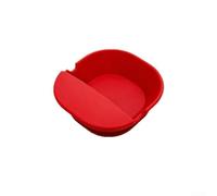 Suction Mounted Silicone Utensil Holder for Smooth Surfaces Keeps Spoons and Spatulas Within Reach While Maintaining Clean Countertops