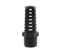 Suction Overflow Strainer Drain Fitting Connector Water Pump Filter Threaded Screen Strainer for Aquariums, Ponds, Fish Tank(1/2")