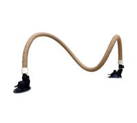 Suction Parrot Toy - Climbing Ladder Stand, Curved Rope Bird Perch, Adjustable Training Stick Accessory | Interactive Bird Cage Perch for