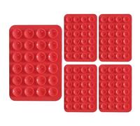 Suction Phone Case Mount - Silicone Pack, Non-Slip Secure Grip Design, Strong Hold Pads, Flexible Attachment Points, Lightweight Portable Support, Magnetic Compatible | Handy Accessories with