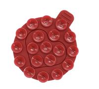 Suction Phone Case Mount - Silicone Smartphone Mount Suction Cup, Non Slip Adhesive Suction Cup Phone Mount, Suction Phone Case Grip, Stable Suction Cell Phone Holder for Videos Chat and Movies