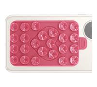 Suction Phone Mount, Double-Sided Anti-Slip Love Phone Holder, Strong Suction Mobile Case, Silicon Adhesive Case For Men, Women, Various Mobile