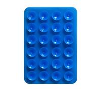Suction Phone Mount - Silicone Suction Phone Case, Square Anti-Slip Suctions Cellphone Holder Sticky Pad, Adhesive Suctions Cup Smartphone Stand Sticky For Bathroom Mirror, Strong Grip Case Cradle