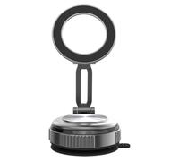 Suction Phone Mount - Stable Vacuum Adsorption Holder For Daily Driving Comfort, Full Rotation Adjustable Viewing System Modern Style, 6x13cm Universal Fit + 18kpa-65kpa Grip Strength Technology, ABS