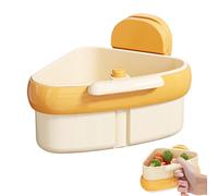 Suction Sink Filter Basket - Corner Waste Filter, Space Kitchen Organizer | Compact Drainage Tool for Apartment Hotel, Dish Rack Multi -sco