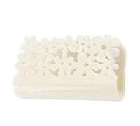 Suction Sponge Cradle, Adhesive Dish Cloths Sponge Rag Storage Holder Kitchen Sink Suction Rack Sponge Scouring Pad Holder Basket, Off White