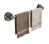 Suction Towel Holder, Suction Towel Rail for Bathroom Towel Rack Wall Mounted, Suction Cup Bathroom Towel Holder, Reusable Bathroom Towel Rail Wall Mounted for Bathroom Kitchen