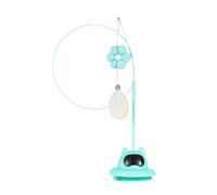 Suction Toy for Cats,Cat Toy Feather Suction Cup Kitten Playing Stick Toys, Interactive Cat Toys, Spring Toy for Kitten, Teaser for Kitten, Kitten Training