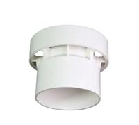 Suction Valve Drainage Pipe with Automatic Ventilation and Air Exchange 50 75 110 160Multifunctional Rain Cap Ventilation Grille Cover(50mm)