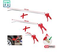 KS Tools 515.1921 Pneumatic blow out pistol set, 3 pcs, 95-510mm
