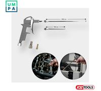 KS Tools Compressed Air Blow Gun with 3 Interchangeable Nozzles