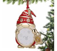 sucurcoo【 Christmas Tree Gnome Ornaments 2024 】 2" Photo Frame Insert, Bringing Cute and Warm Christmas Decoration to Babies, Families, and Couples Perfect (Santa Claus)