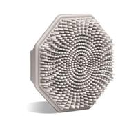 Sud Scrub® Antimicrobial Silicone Face Scrubber, 1 Pack, Gentle Face Exfoliator for Sensitive Skin, Eco Friendly Facial Cleansing Brush, Exfoliating Face Brush for Men and Women (Clay)