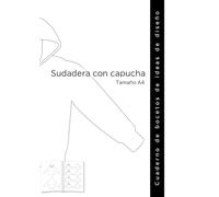 Sudadera con capucha Cuaderno de bocetos de ideas de diseño Tamaño A4