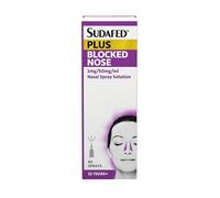 Sudafed Plus Blocked Nose Spray (1 x 10ml) Nasal Congestion Relief