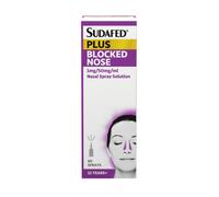 Sudafed Plus Blocked Nose Spray (1 x 10ml) Nasal Congestion Relief