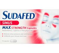 Sudafed Sinus Max Strength Cap
