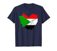 Sudan Flag I love Sudan It is in my DNA Gift for Sudans T-Shirt