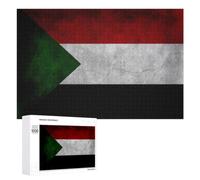 Sudan Jigsaw Puzzle, 1000 PCS, Indoor Activity for The Home, An Absorbing Project for Relaxed Weekends, for Family Fun