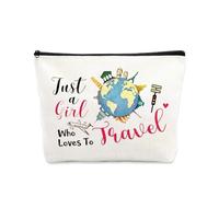 Sudaporn Makeup Storage Pouch Make Up Organizer Bag Travel Storage Bag for Women Girl Travel Toiletry Cosmetics Organiser for Purse, Travel