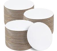 Sudaya Cake Boards 50 PCS, Cake Boards 12 Inch Round, Cardboard Cake Rounds, Disposable Cake Plates, Food Grade Cake Base Cake Tray Cake Circles, 12 Inch Cake Board White Cardboard Circles Round Base