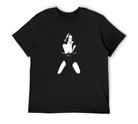 Sudden Christine Keeler Iconic T Shirt Profumo Affair 1960'S Black XL