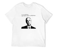 Sudden Dont Call Me Shirley Leslie Nielsen T-Shirt Cotton Airplane White M