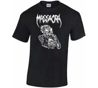 Sudden MASSACRA T-Shirt Enjoy The Violence Merciless morgoth Ripping Corpse Demigod dm Black XL