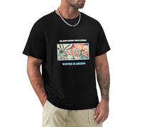 Sudden Short Sleeve Gil Scott-Heron Brian Jackson Winter in America T Shirt Album Cover Art Lp Vinyl Shirt Top Sweatshirt L Black
