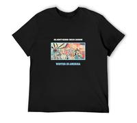 Sudden Short Sleeve Gil Scott-Heron Brian Jackson Winter in America T Shirt Album Cover Art Lp Vinyl Shirt Top Sweatshirt Black L