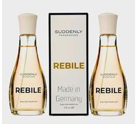 Suddenly Fragrances - Rebile EDP Eau de Parfum Spray for Women 75 ml(Pack of 2) Made in Germany