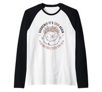 Suddenly It’s 2016 Again Nostalgia Bear Graphic Raglan Baseball Tee