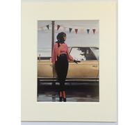 Suddenly One Summer by Jack Vettriano Mounted Art Print Picture (10" x 8" - 25cm x 20cm) Unframed