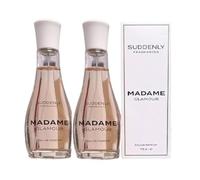 Suddenly WOMAN MADAME GLAMOUR PERFUME EAU DE PARFUM Smell MADAME GLAMOUR (pack of 2x75) made in Germany