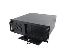 SUDEG 4U Wall Mount Network Cabinet, Server Rack Enclosure with Locking Door Side Panels&7 x 3.5 HDD Drive Bays with 80 mm Fan,SL-450A