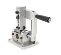 SUDEG Wire Stripper Machine for 1-15mm Cable, Aluminum Alloy Manual Cable Stripper Machine for Hand Crank or Drill Powered, Wire Stripping Tool for Scrap Copper Recycling