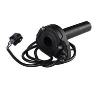 Sudemota 1 Piece Electric Motorcycle Throttle Handle Accelerator Turn Grip Handlebar Black Plastic+Metal Motorcycle Accessories for Light Bee S X Electric Motocross