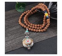 Sudemota Necklaces Bead Necklace Elephant Sky Bead Eye Pendant Necklace Handmade Nepal Tibetan Buddhism Yoga Healing Spicy Necklace Jewelry (Size : Style1)