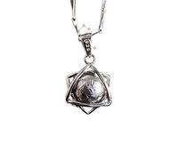 Sudemota pendant Genuine Natural Gibeon Iron Meteorite Gemstone Fashion Silver Jewelry Pendant Jewellery-Making