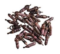 Sudemota pendant Wholesale lots Natural Rhodochrosite Stone 50pcs Hexagonal Column Pendants for Jewelry Making Jewellery-Making