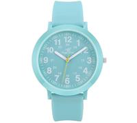 SUDESMO Analog Watch Eco Color Recyclable Plastic Watch with Recycled Silicone Strap Unisex, Easy Read Dial Watch Water Resistant, Blue