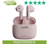 Sudio A1 Pink Bluetooth Wireless Earphones 100% ORIGINAL ⭐⭐⭐⭐⭐