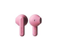 Sudio A3 All-Day Wireless Earbuds - 25H Playtime, Bluetooth 5.4, Sweat & Splashproof, Balanced Sound, Clear Calls with Enhanced Mics, USB-C Charging, Made from Recycled Plastics (Pink)