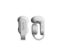 Sudio B3 Snow White - The Open Air Ear Clip. Made of recycled plastic. Open earphone, bone conduction technology, Bluetooth 5.4, water resistance IPX4, long playing time of a total of 24 hours.
