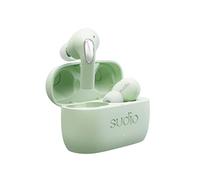 Sudio E2 Wireless Earbuds with Bluetooth 5.2, Hybrid ANC, Vivid Voice Microphone System, Spatial Sound by Dirac Virtuo, 30h Playtime, Quick Charge, IPX4 Splash Proof (Jade)