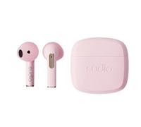 Sudio N2 Dusty Pink - Wireless Bluetooth Open Headphones, Multi-Point, Built-in Microphone for Calls, 30 Hours Battery Life with Charging Case, IPX4 Waterproof, USB-C, No Charging