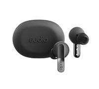 Sudio N3Pro Midnight Black - The Day-to-Night Noise Cancelling Earbuds. Active Noise Cancellation (35dB), 5.5 Hours Playing Time, IPX4, Microphone to Take Calls, Bluetooth 5.4