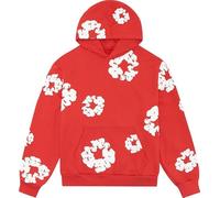 Sudiup Y2K Hoodie Women's and Men's Aesthetic Hoodie Casual Retro Large Pullover Harajuku jacket, Red Hoodie, Medium