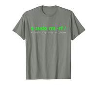 $ sudo rm -rf/Don't Try This at/Home Funny IT Linux T-Shirt, Men, Olive Heather, 3X-Large